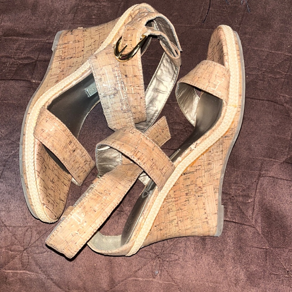 Kohls Diana Buchmam Platform Wedge Sandals